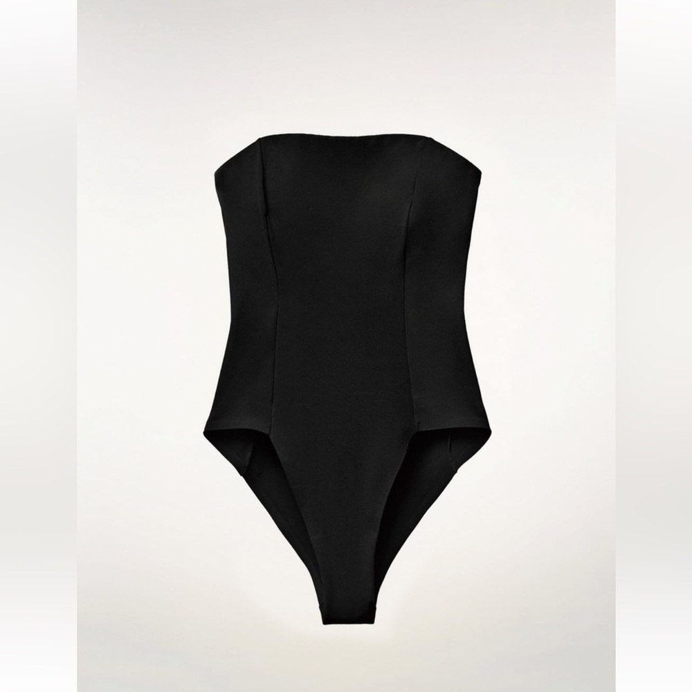 Zara Bandeau One-Piece Swimsuit